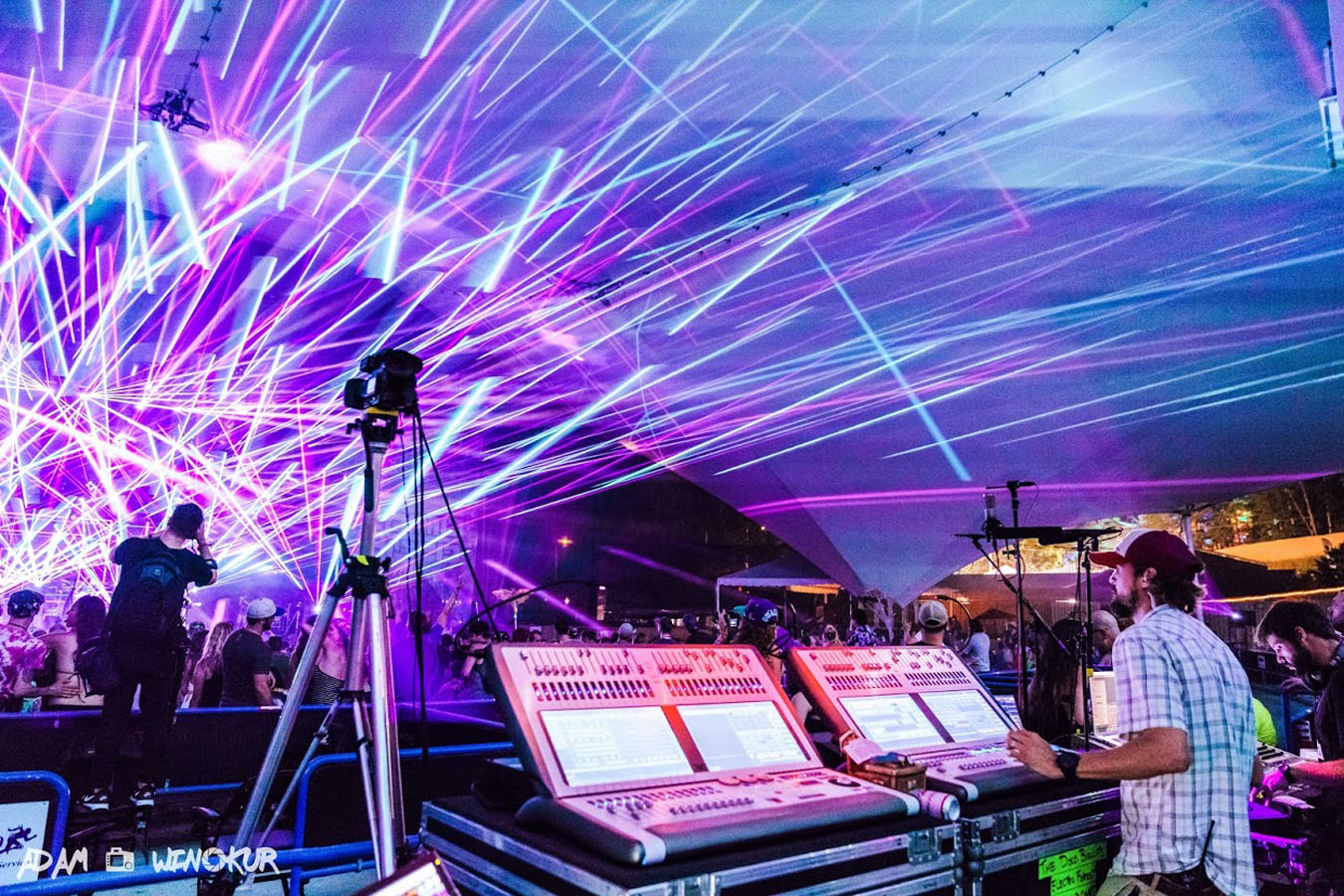 Avolites’ Sapphire Touch Lights an Optical Fire for Camp Bisco